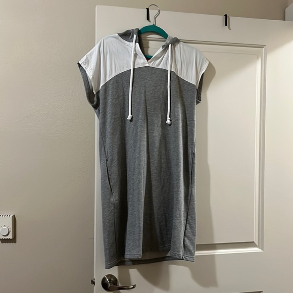 Grey Joe Fresh hooded sweatshirt dress size small - Picture 1 of 2